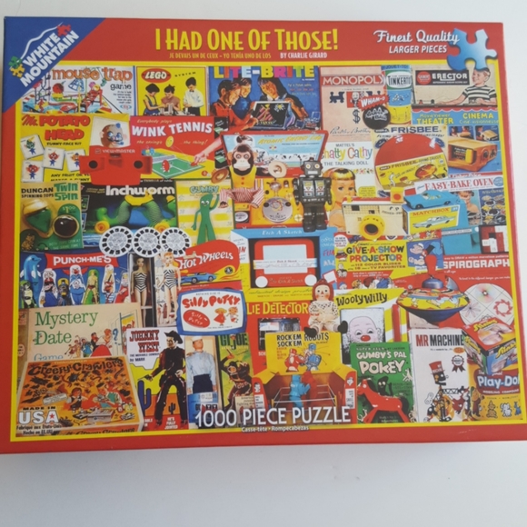 White Mountain Other - 🧩 I Had one of Those  1,000 piece puzzle